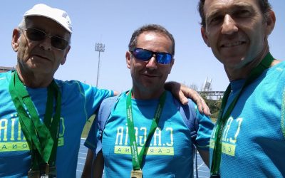 Pleno de medallas en el Campeonato de Andalucía