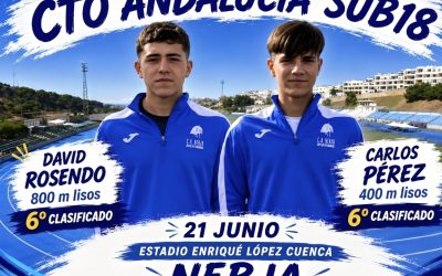 Carlos Pérez y David Rosendo, presentes en el Andaluz Sub-18