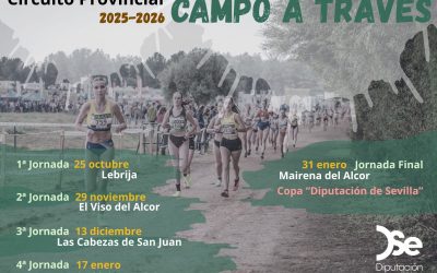 El club Gaïa en el Circuito Provincial de Campo a Través