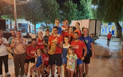 El club brilla en la XXV Carrera Popular San Nicolás